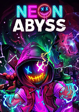 Neon Abyss Game Art