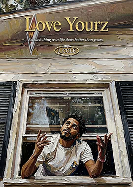 J. Cole 'Love Yourz' Painting