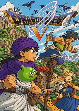 Dragon Quest V Artwork