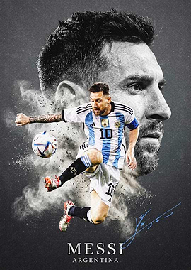 Lionel Messi in Action