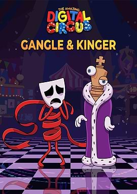 Gangle and Kinger from The Amazing Digital Circus