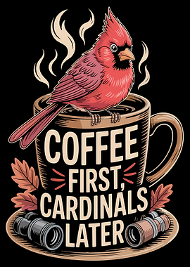 Cardinal Coffee Lover