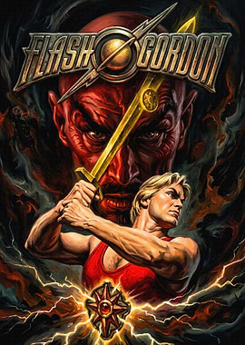 Flash Gordon vs Ming the Merciless