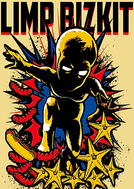 Limp Bizkit Baby with Hot Dogs and Starfish