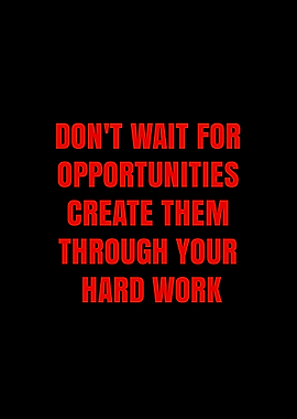 Motivational Quote on Black Background