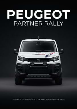Peugeot Partner Rally Car