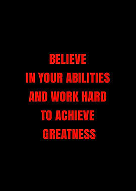 Inspirational Text Art