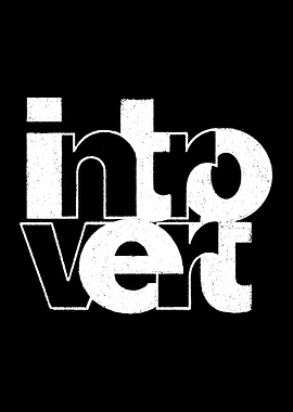 Introvert Text Art