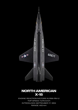 North American X-15 Aircraft