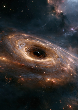 Black Hole in Space