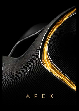 Apex Luxury Carbon Fiber & Gold