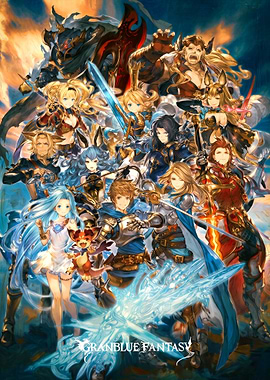 Granblue Fantasy Characters Assemble