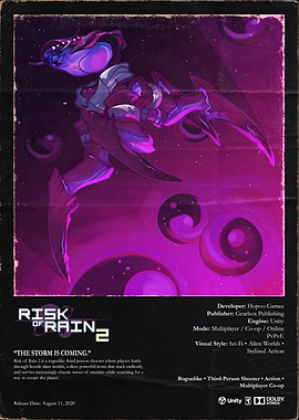Risk of Rain 2 Game Poster