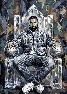 Drake on an Ice Throne
