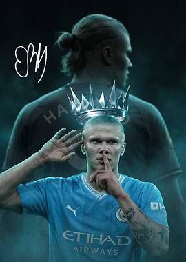 Erling Haaland King Crown