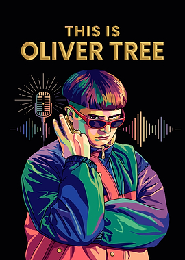 This is Oliver Tree Pop Art