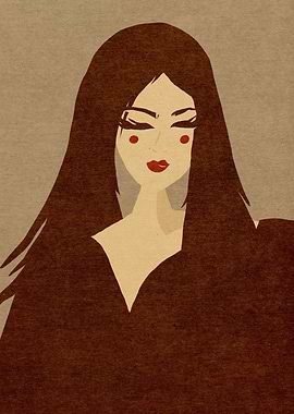 Stylized Portrait of a Woman