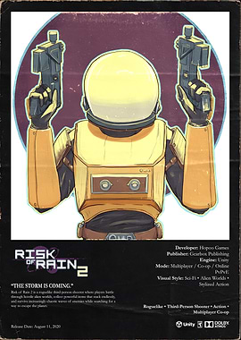 Risk of Rain 2 Game Poster