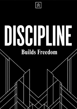 Discipline Builds Freedom Motivational Poster