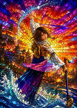Yuna Stained Glass