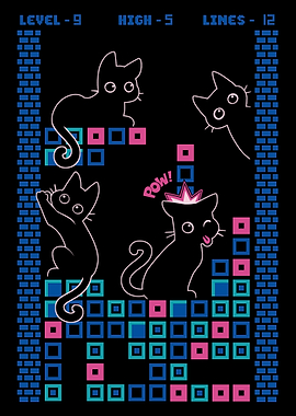 Catris Cat Vintage Game