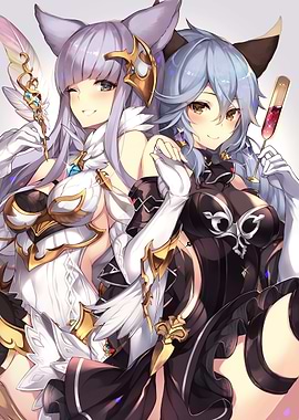 Grandblue Fantasy Heles And Korwa