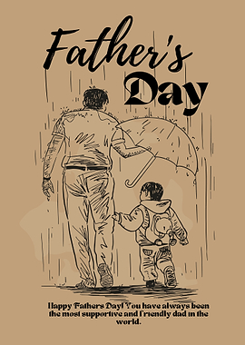 Father and Son 'Father's Day Gift for Dad'