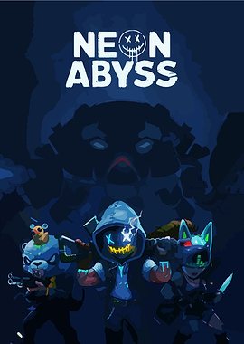 Neon Abyss Game Art