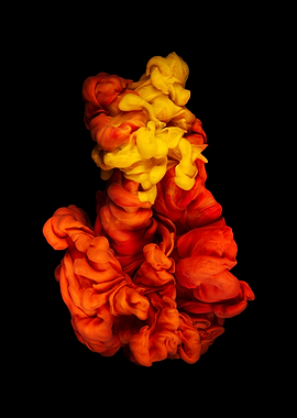 Fiery Ink Cloud