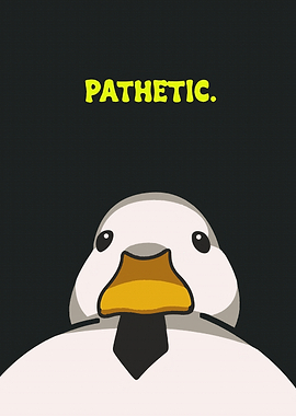 Pathetic Duck in Tie