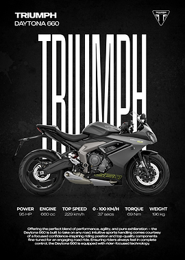 Triumph Daytona 660 Motorcycle