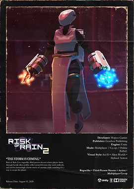 Risk of Rain 2 Game Poster