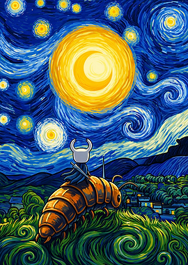 Hollow Knight Starry Night