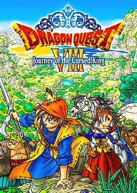 Dragon Quest VIII Journey of the Cursed King Cover Art