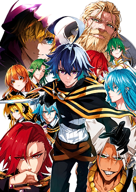 wistoria with characters