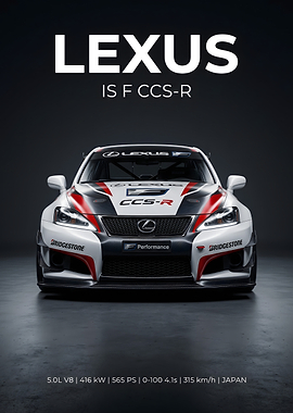 Lexus IS F CCS-R Race Car