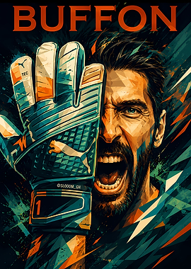 Gianluigi Buffon Goalkeeper Portrait