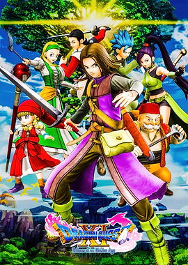 Dragon Quest XI Echoes of an Elusive Age Poster