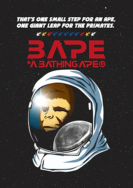 BAPE Astronaut Ape in Space