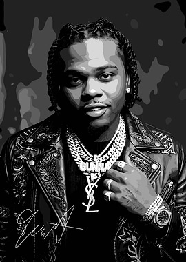 Gunna Portrait with Jewelry