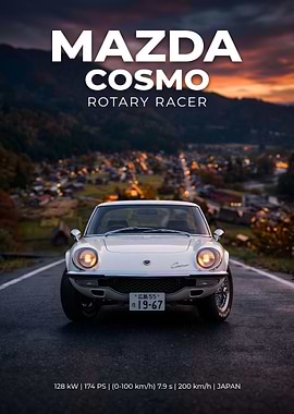 Mazda Cosmo Rotary Racer