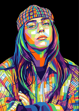 Billie Eilish Pop Art