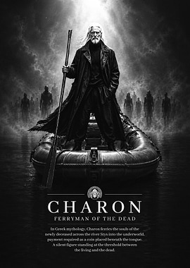 Charon Ferryman of the Dead Greek Mythology Boatman