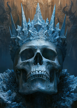 Ice King Skull Crown