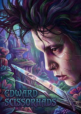 Edward Scissorhands Portrait