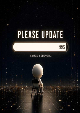 Stuck Update Screen