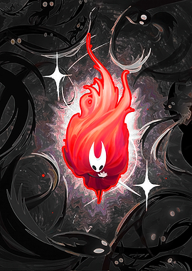 Hornet in Fiery Aura