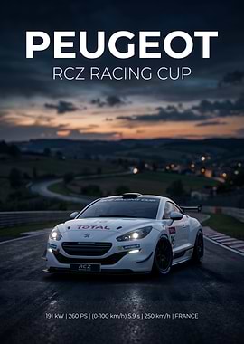 Peugeot RCZ Racing Cup Car