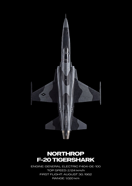 Northrop F-20 Tigershark Jet