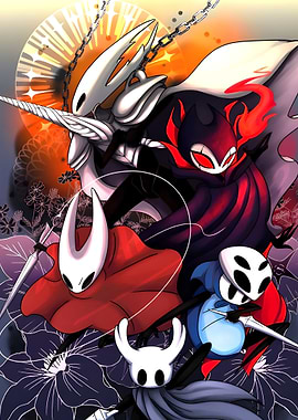 Hollow Knight Characters in Action